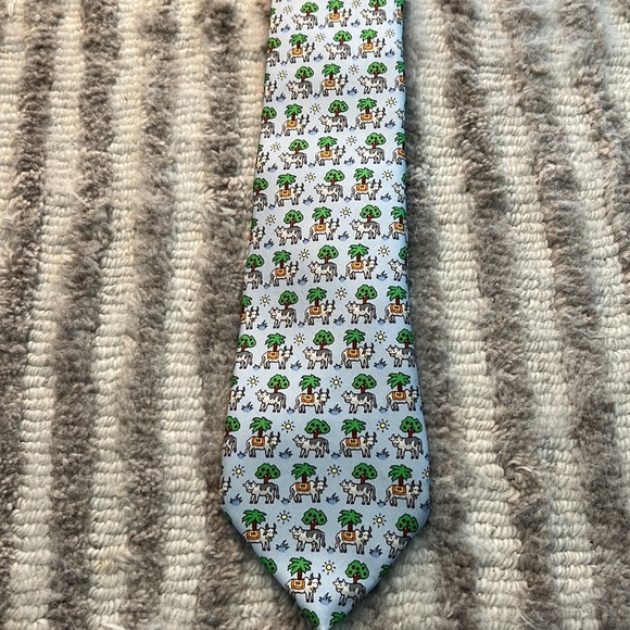 Hermes Silk Tie - Picture 2 of 9